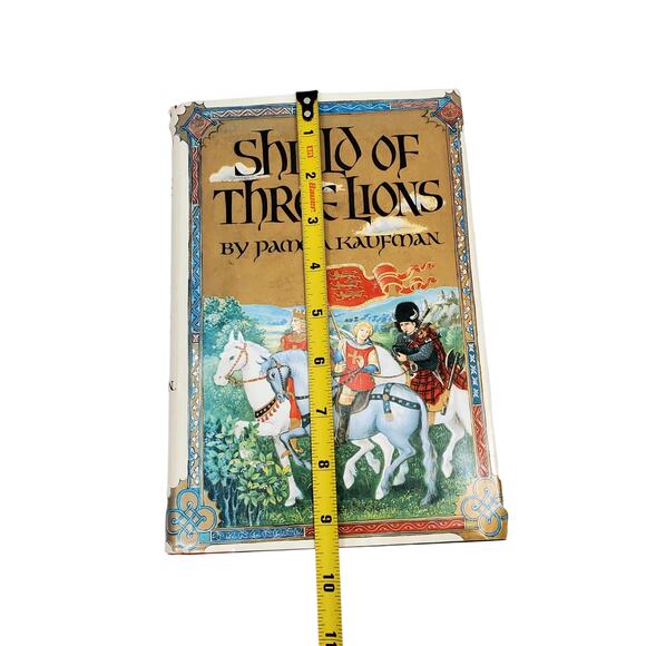 Vtg Shield of Three Lions by Pamela Kaufman First Edition Hardcover 1958 DJ - Picture 3 of 16